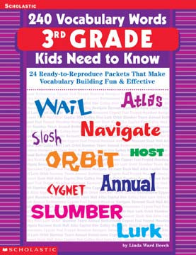 240 Vocabulary Words 3rd Grade Kids Need To Know