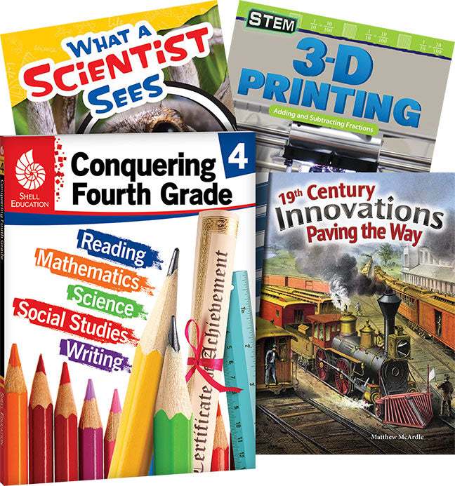 Conquering Fourth Grade, 4-Book Set