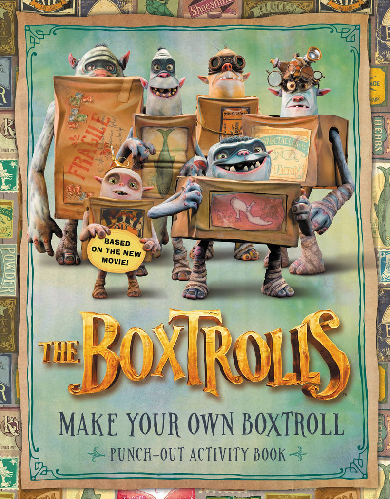 The Boxtrolls:  Make Your Own Boxtroll Punch-Out Activity Book