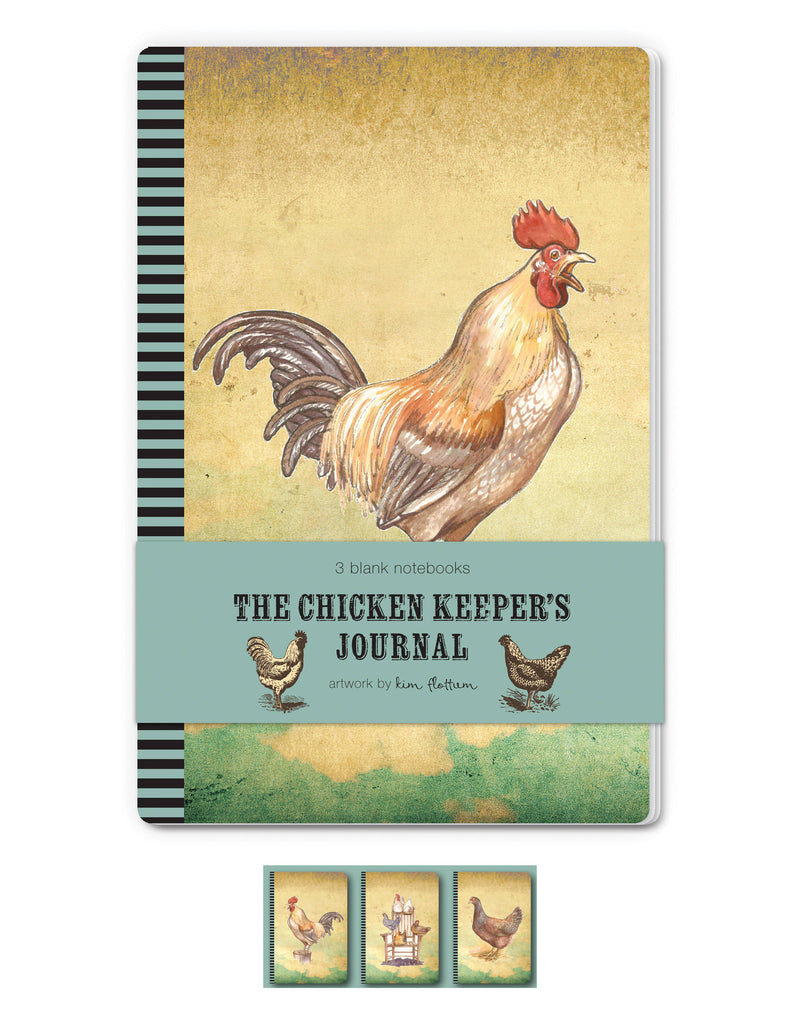 Chicken Keeping Blank Notebooks