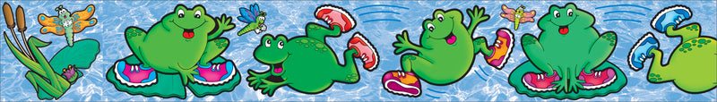 Hop-to-it Frogs Borders with Corners