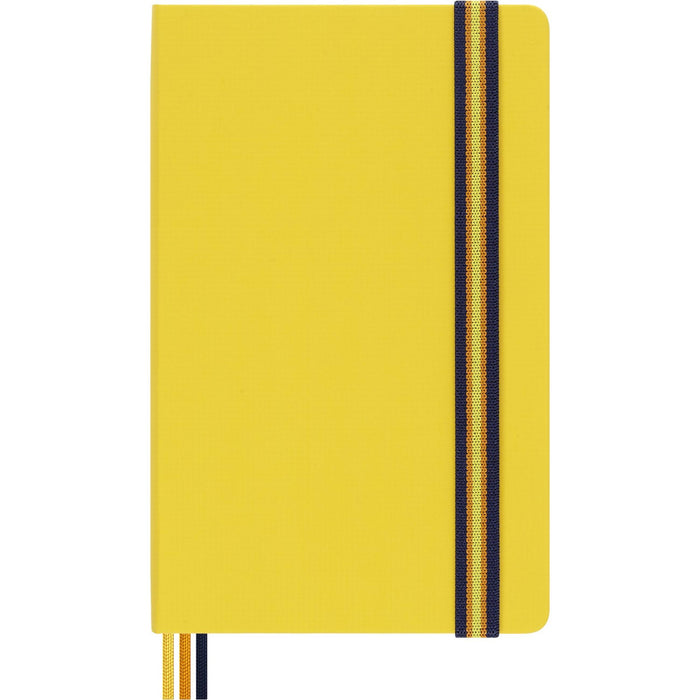 Moleskine Limited Edition Notebook K-Way, Large, Ruled, Yellow (5 x 8.25)