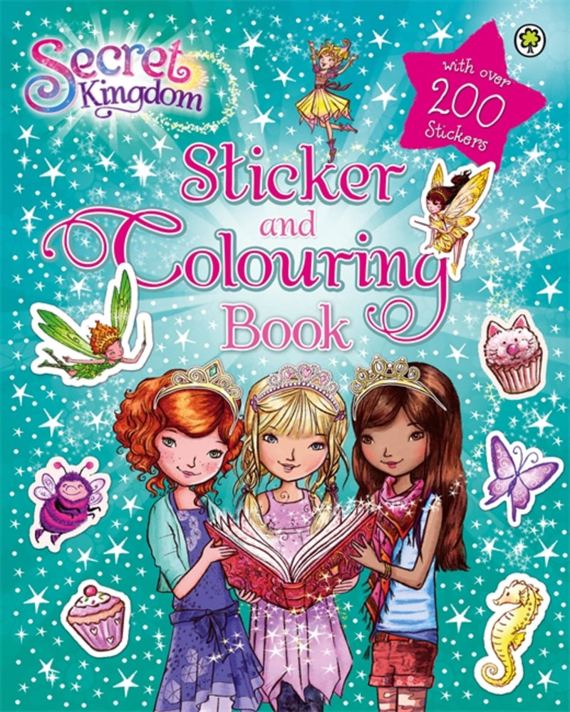 Secret Kingdom Sticker and Colouring Book
