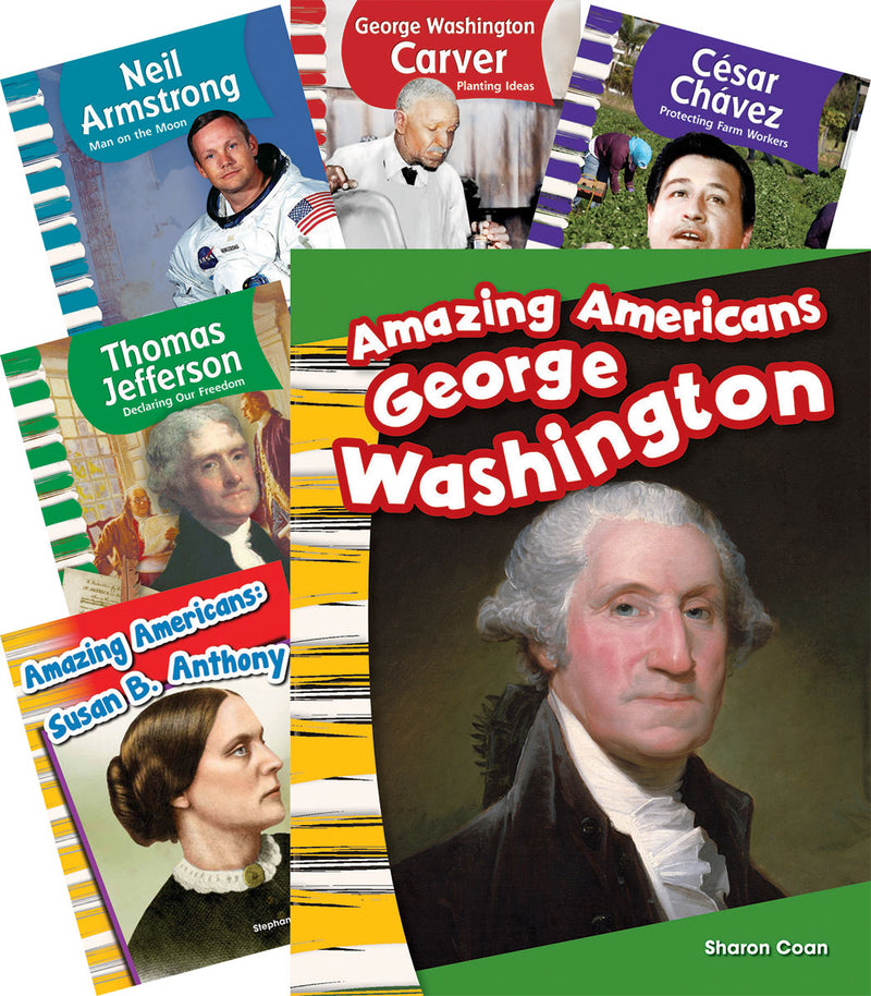 Biographies K-1, 10-Book Set