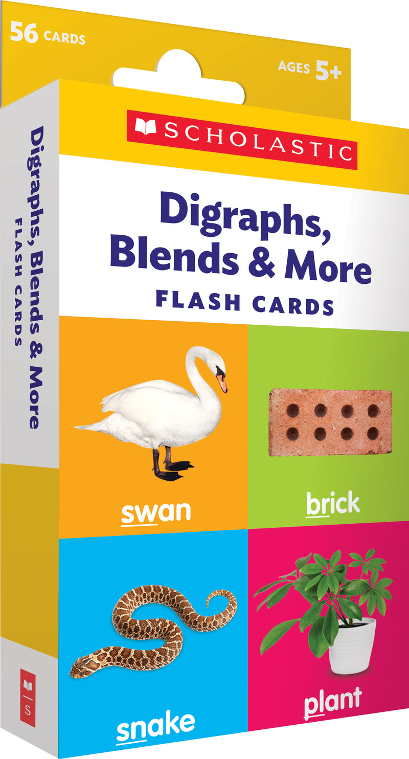 Flash Cards: Digraphs, Blends & More
