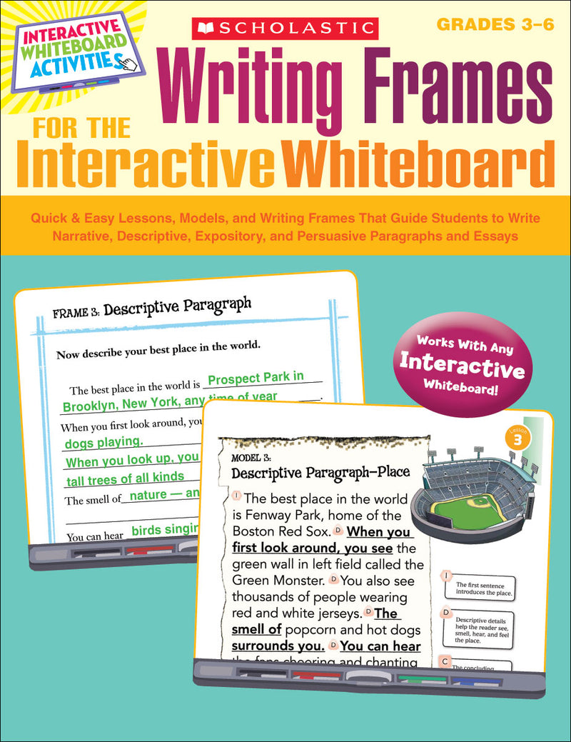 Writing Frames for the Interactive Whiteboard