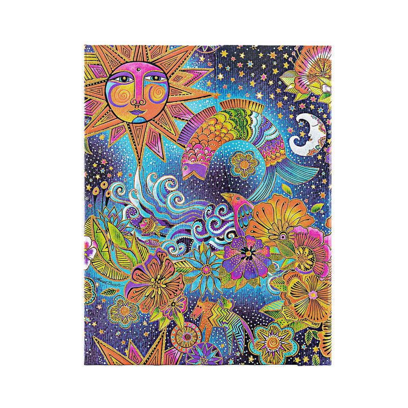 Celestial Magic Ultra Unlined Hardcover Journal, 144pg, 120GSM, Laurel Burch Collection by Paperblanks (Whimsical Creations)