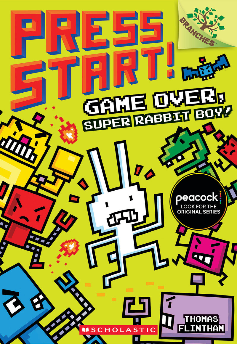 Game Over, Super Rabbit Boy!: A Branches Book (Press Start! #1)