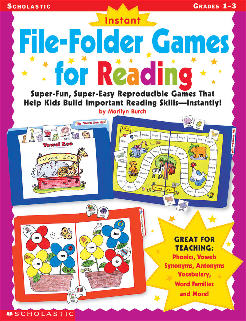 Instant File-Folder Games for Reading