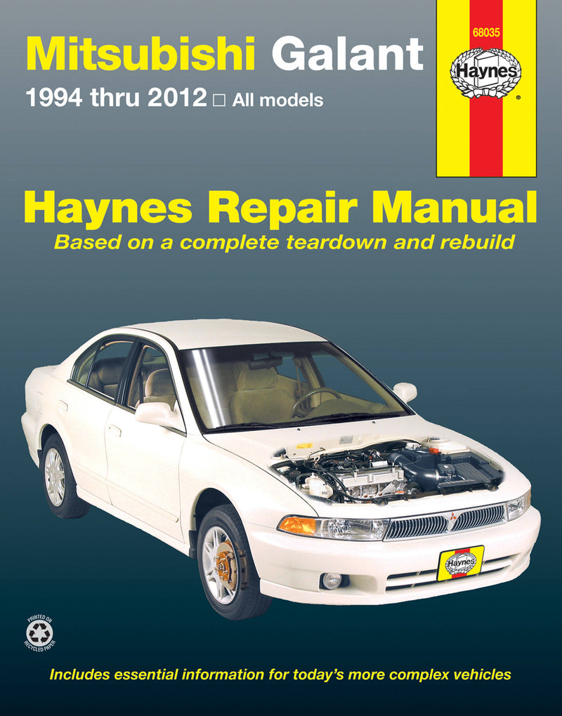 Mitsubishi Galant 1994 thru 2012