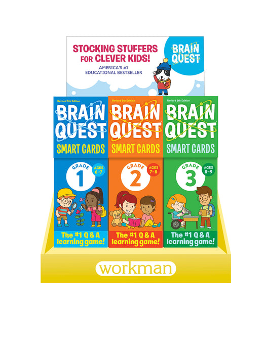 Brain Quest Smart Cards Holiday 12-cc Display