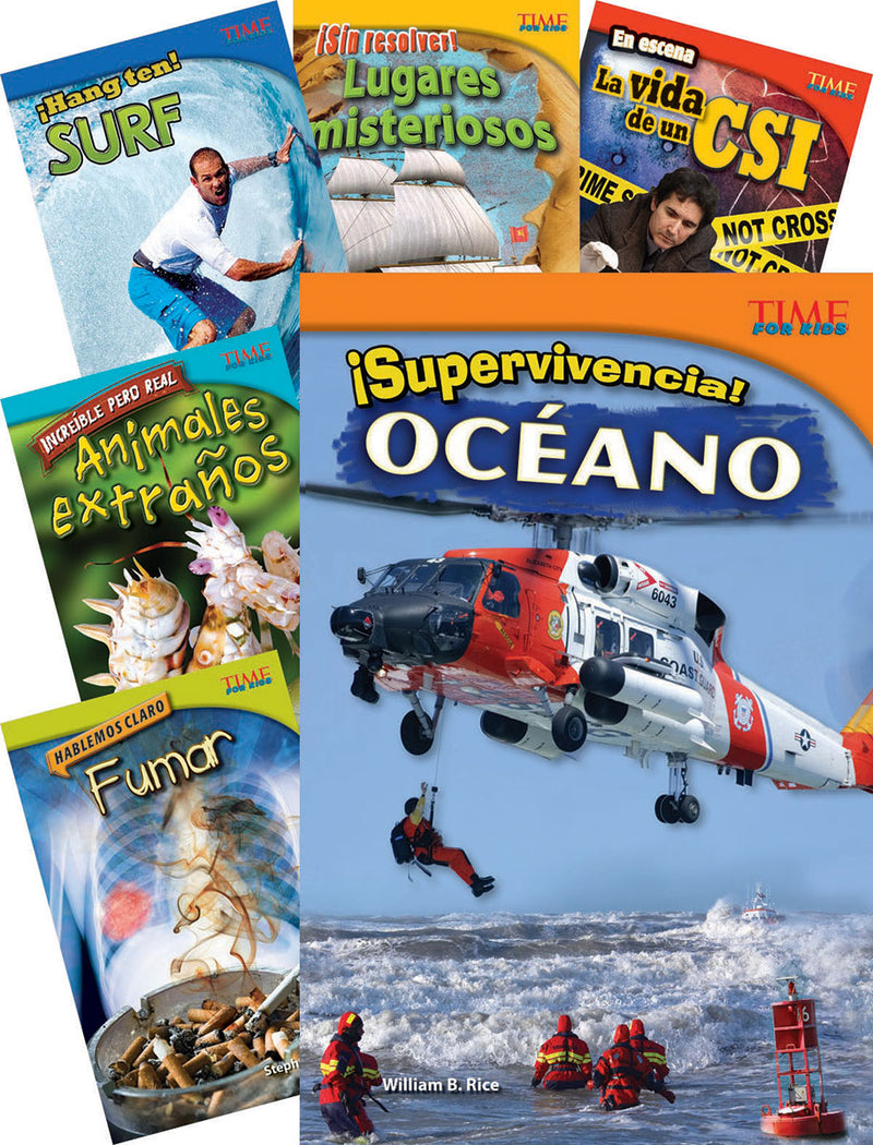 TIME FOR KIDS® Informational Text Grade 4 Spanish Readers Set 2 10-Book Set