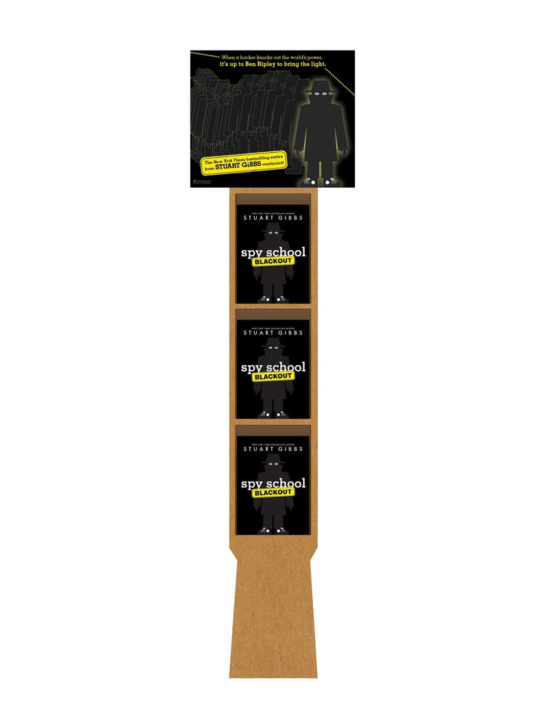 Spy School Blackout 9-Copy Solid Signed Floor Display