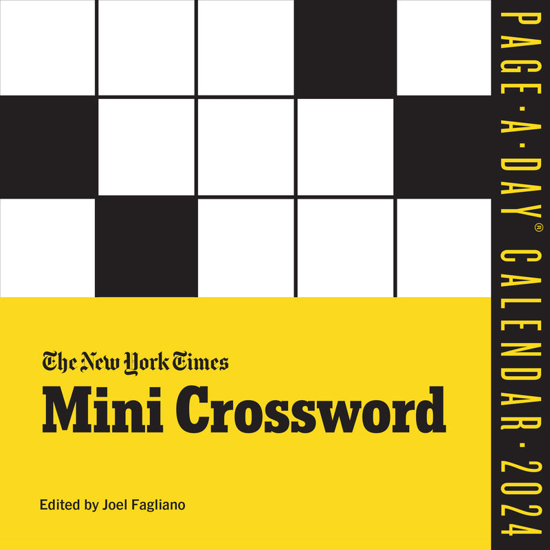 The New York Times Mini Crossword Page-A-Day Calendar 2024