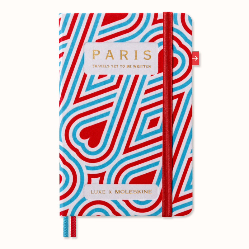 LUXE x Moleskine - Paris City Travel Guide Notebook, Pocket (3.5" x 5.5"), 112 pages