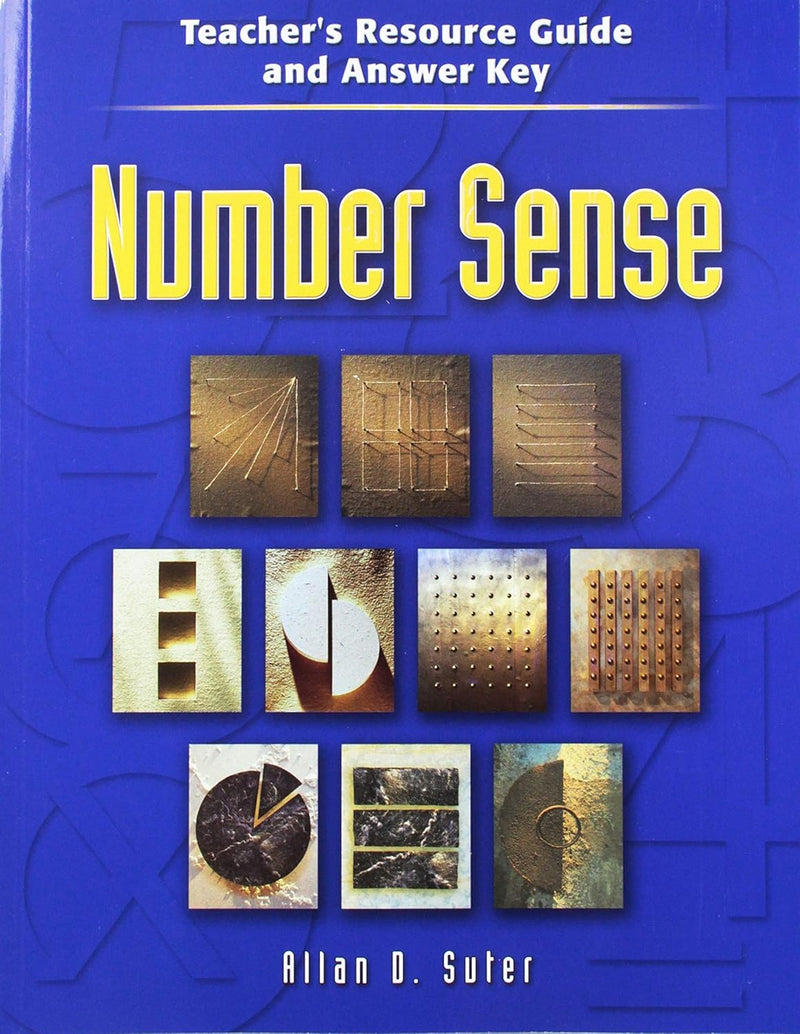 Number Sense TeacherÂ´S Resource Guide Answer Key 2e