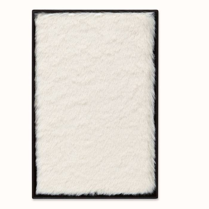 Moleskine Limited Edition Notebook Fur, Large, Ruled, Cream White (5 x 8.25)