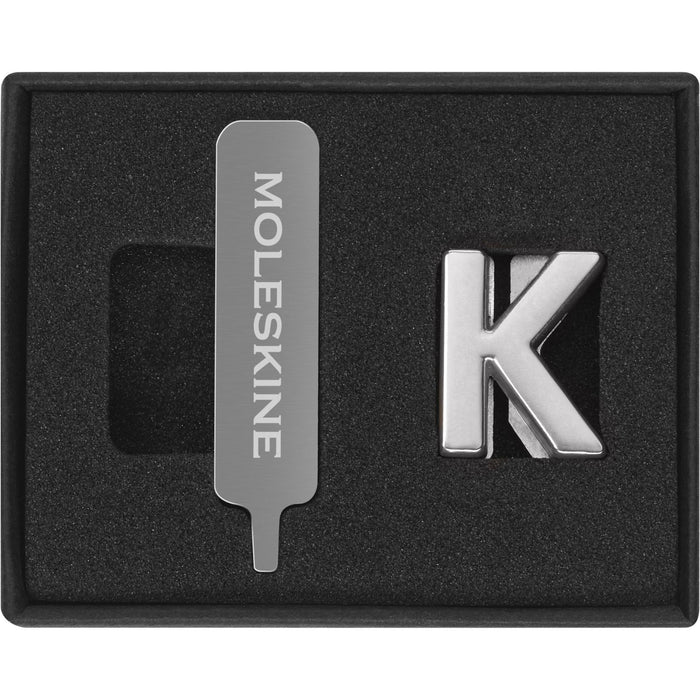 Moleskine Pin, K, Silver