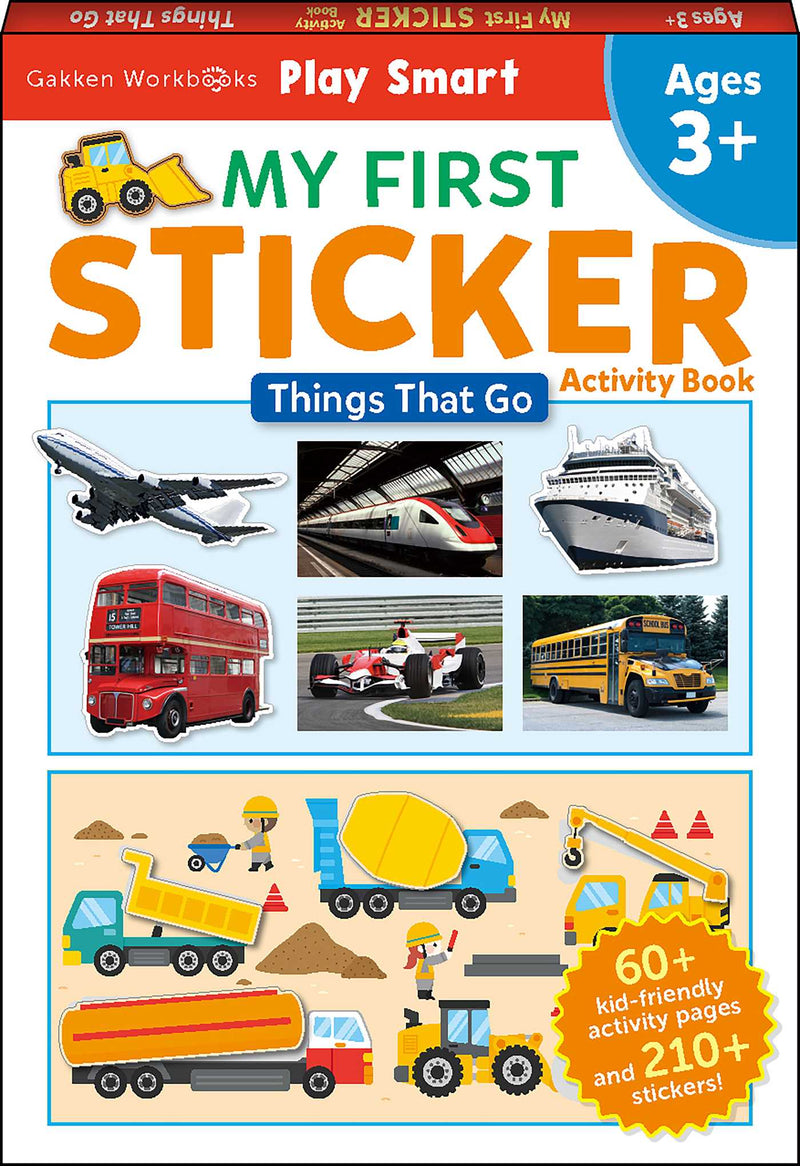 My First STICKER  Activity Book Things That Go