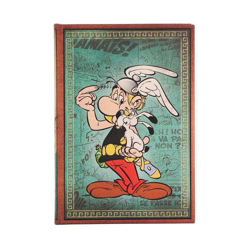Asterix the Gaul Midi Unlined Hardcover Journal, 144pg, 120GSM by Paperblanks (The Adventures of Asterix)