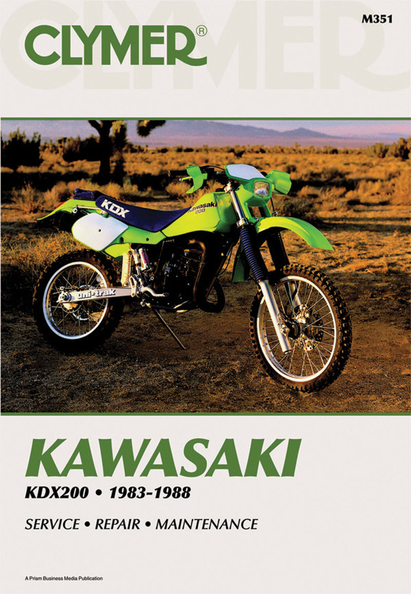 Clymer Kawasaki KDX200, 1983-1988