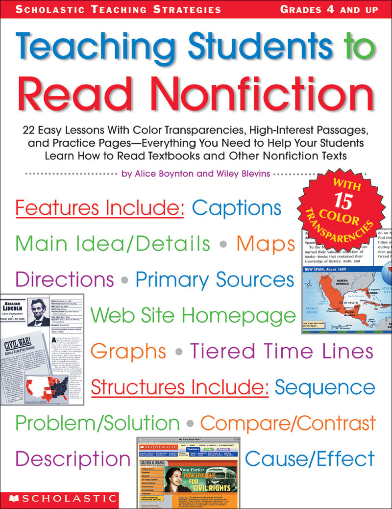 Teaching Students to Read Nonfiction: Grades 4 and Up