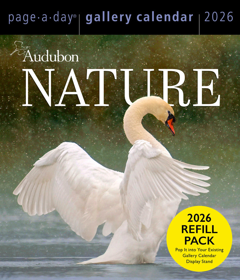 Audubon Nature Page-A-Day® Gallery Calendar Refill Pack 2026