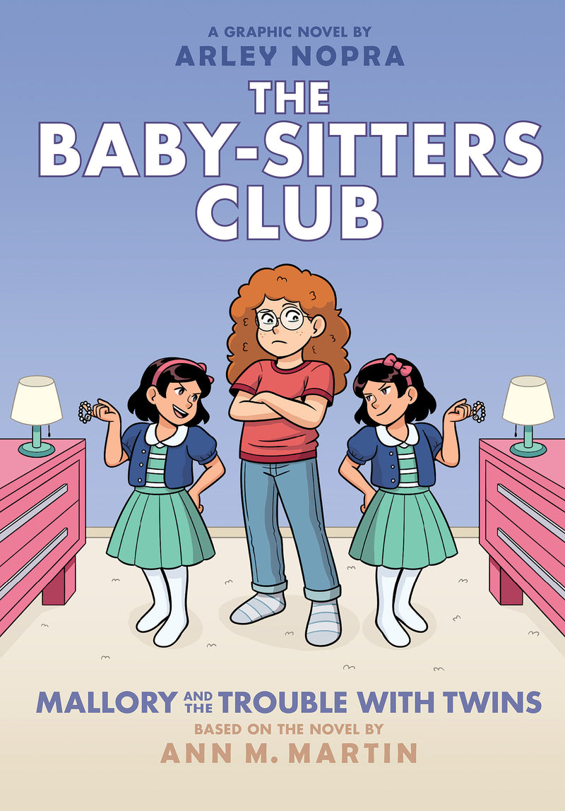 Mallory and the Trouble with Twins: A Graphic Novel (The Baby-sitters Club #17)