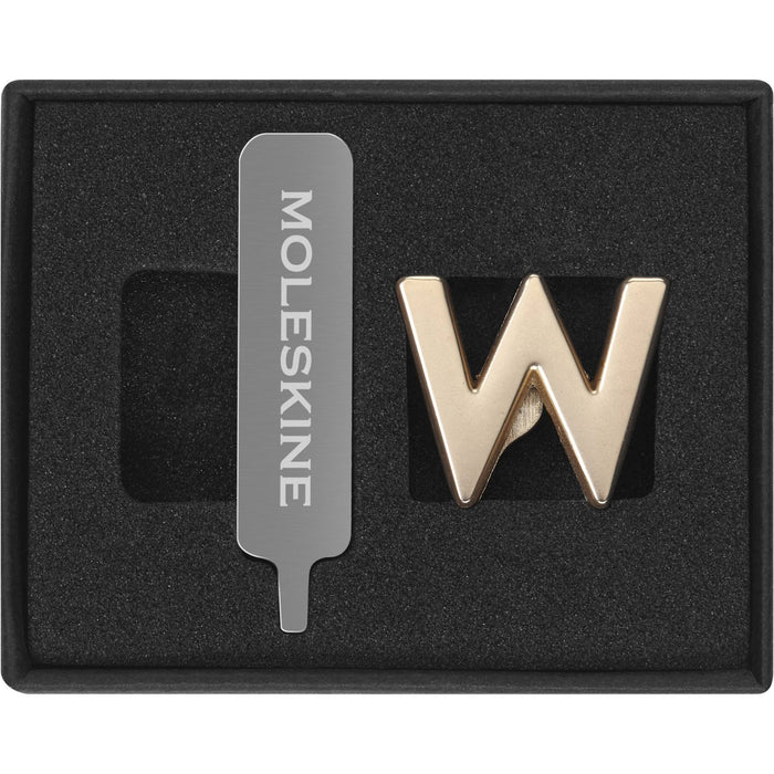 Moleskine Pin, W, Gold