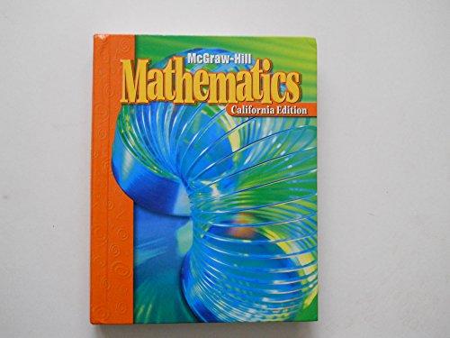 McGraw Hill Mathematics (California Edition, Level 3) [Hardcover] Gunnar Carlson and Ralph Cohen