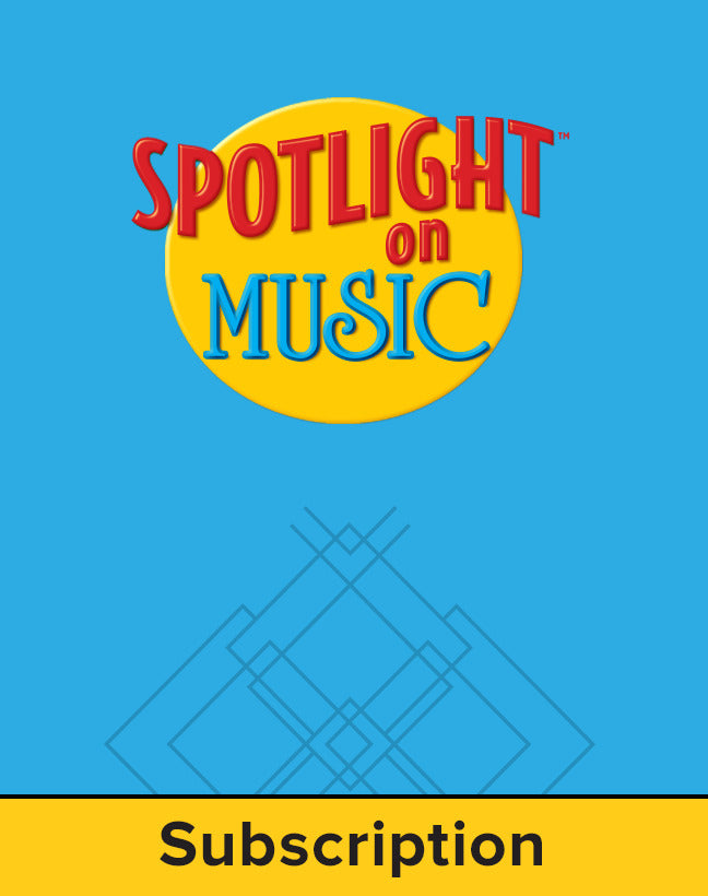 Spotlight On Music Grade K Electronic Student Edition