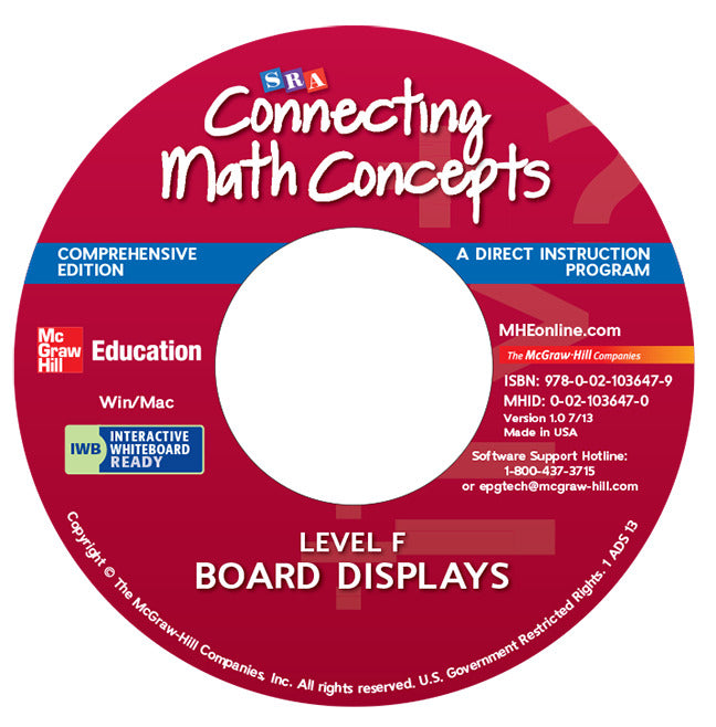 Level F Board Displays Cd 2e