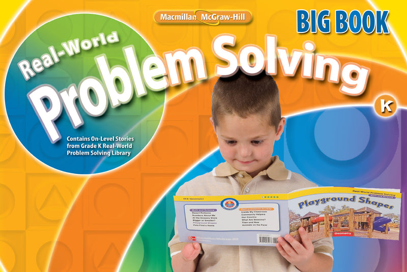 Math Connects Grade K Real World Problem Solving Readers Big Book