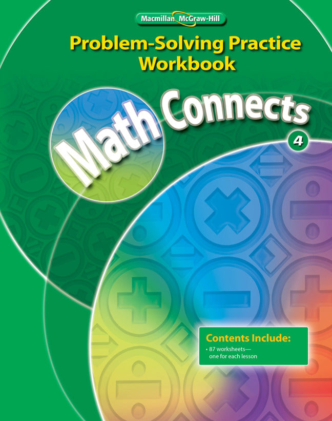 Math Connects Grade 4 Problem Solving Practice Workbook