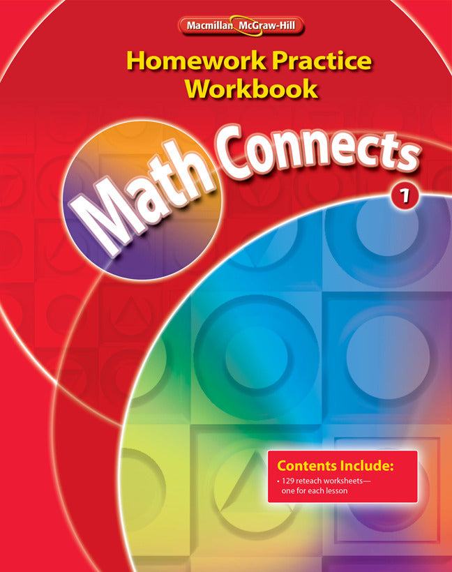 Math Connects Grade 1 Homework Practice Workbook