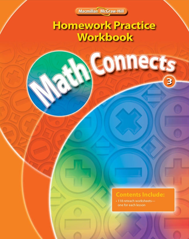 Math Connects Grade 3 Homework Practice Workbook