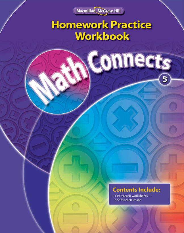 Math Connects Grade 5 Homework Practice Workbook