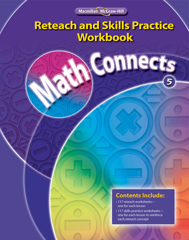 Math Concepts Grade 5 Reteach & Skills Practice Workbook