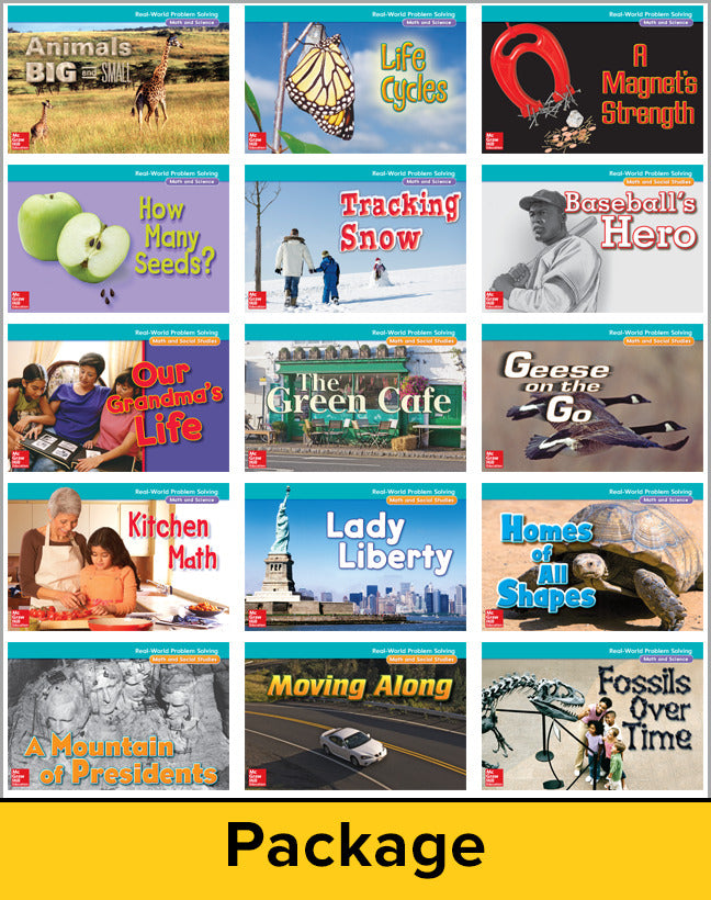 Mcgraw Hill My Math Grade 2 Real World Problem Solving Readers Deluxe Package On Level