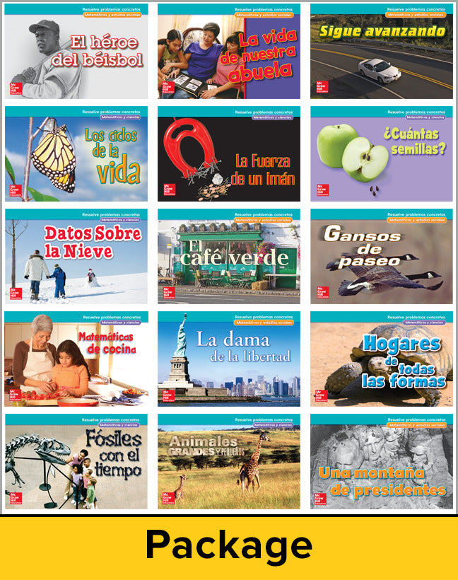 Mcgraw Hill My Math Grade 2 Real World Problem Solving Readers Deluxe Package Spanish