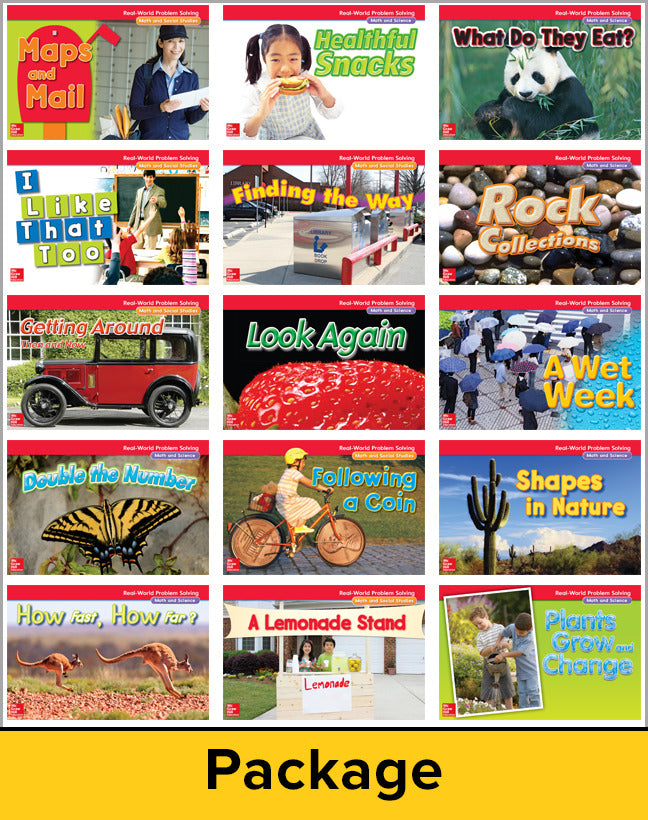 Mcgraw Hill My Math Grade 1 Real World Problem Solving Readers Package On Level