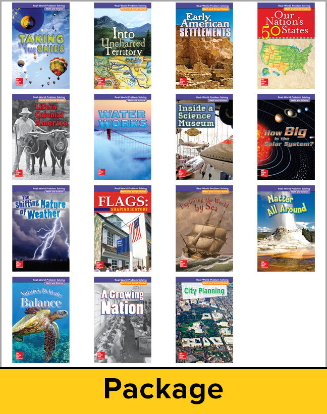 Mcgraw Hill My Math Grade 5 Real World Problem Solving Readers Package On Level