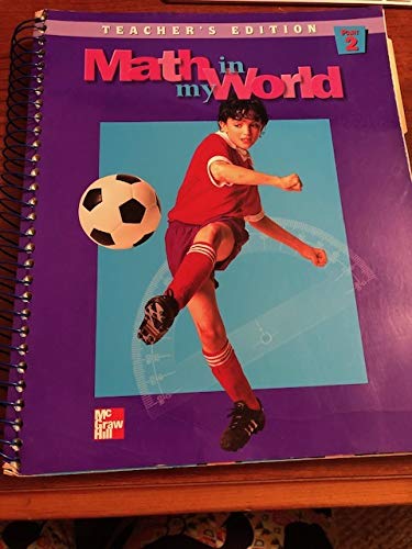 Math in My World , Grade 5, Part 2, Teacher's Edition [Spiral-bound] Douglas H. Clements; Kenneth Jones and Lois Gordon Moseley