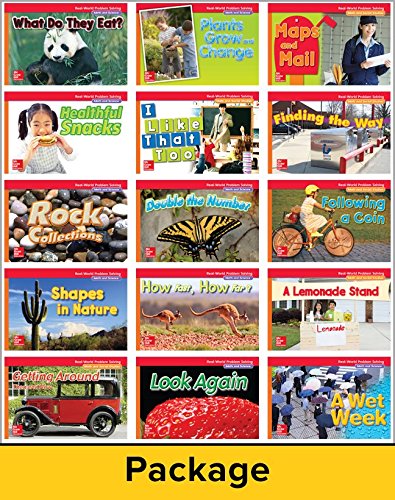McGraw-Hill My Math, Grade 1, Real-World Problem Solving Readers Package (Approaching) (ELEMENTARY MATH CONNECTS) [Product Bundle] Education, McGraw