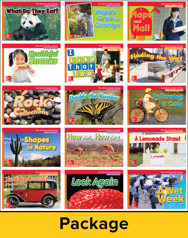 Mcgraw Hill My Math Grade 1 Real World Problem Solving Readers Package Approaching