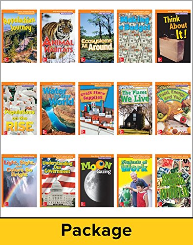 McGraw-Hill My Math, Grade 3, Real-World Problem Solving Readers Package (Approaching) (ELEMENTARY MATH CONNECTS) [Product Bundle] Education, McGraw