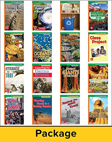 McGraw-Hill My Math, Grade 4, Real-World Problem Solving Readers Package (Approaching) (ELEMENTARY MATH CONNECTS) [Product Bundle] Education, McGraw
