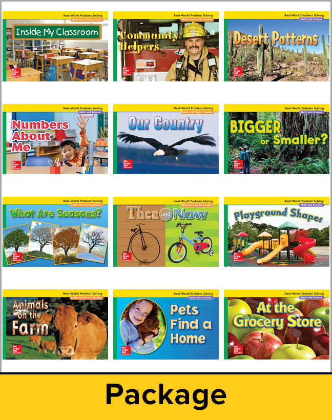 Mcgraw Hill My Math Grade K Real World Problem Solving Readers Deluxe Package Beyond