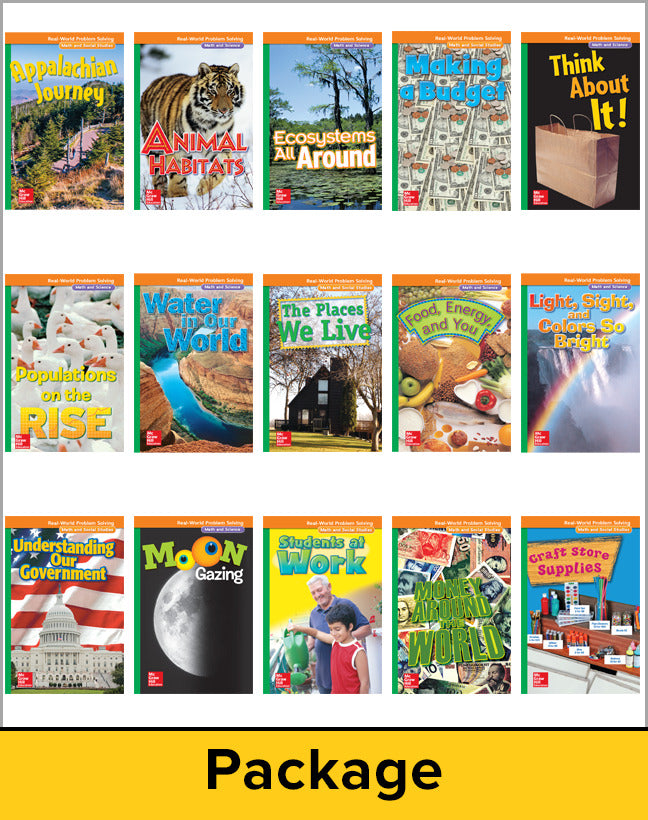 Mcgraw Hill My Math Grade 3 Real World Problem Solving Readers Deluxe Package Beyond