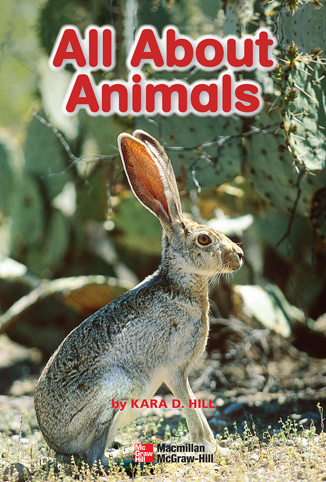 Science A Closer Look Grade K Ciencias Leveled Reader All About Animals